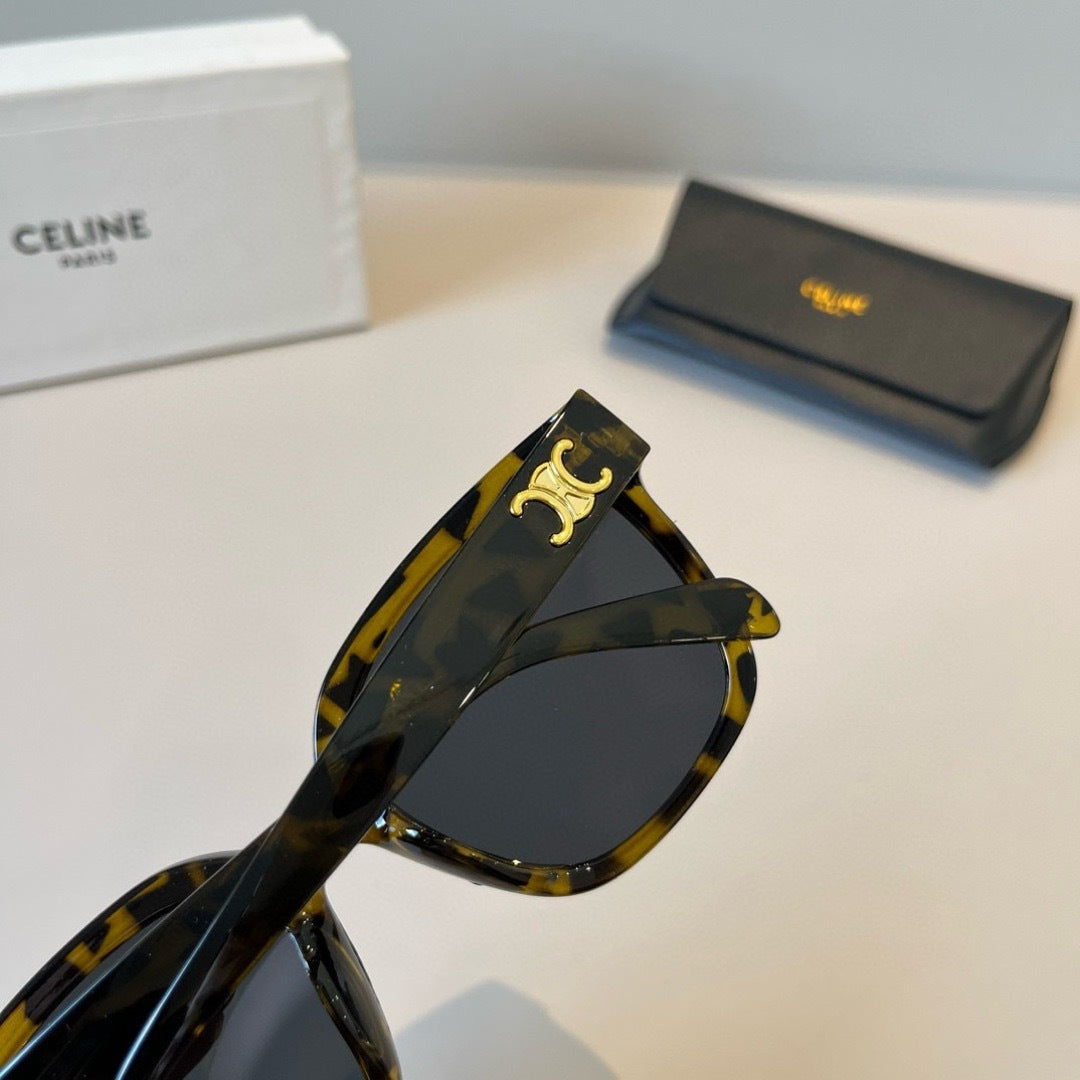 Celine Fashion Black Lens Sunglasses for Men & Women - 998039 - detail image 7