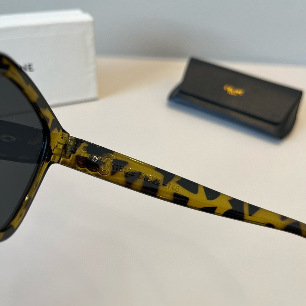 Celine Fashion Black Lens Sunglasses for Men & Women - 998039 - detail image 5
