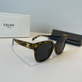Celine Fashion Black Lens Sunglasses for Men & Women - 998039