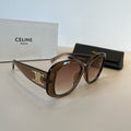 Celine Fashion Brown Lens Sunglasses for Men & Women - 358341