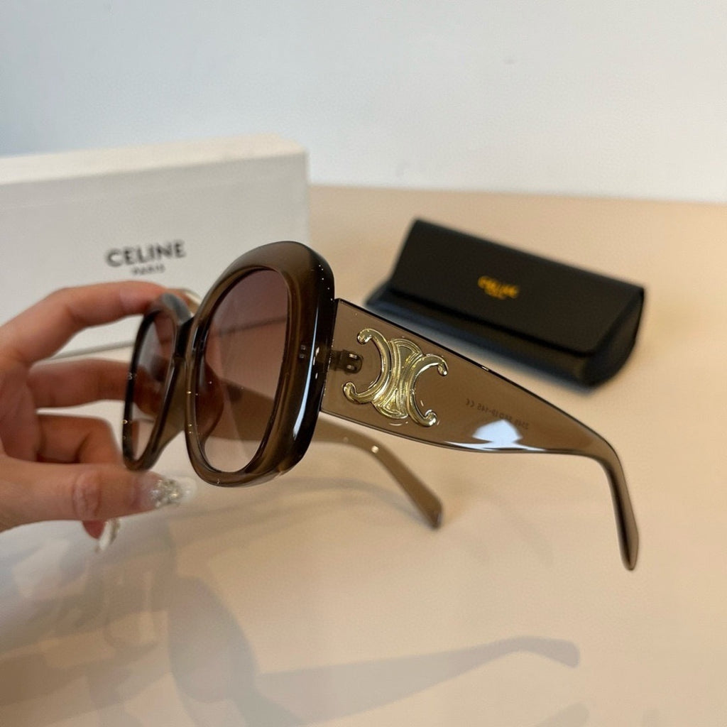 Celine Fashion Brown Lens Sunglasses for Men & Women - 358341 - detail image 4