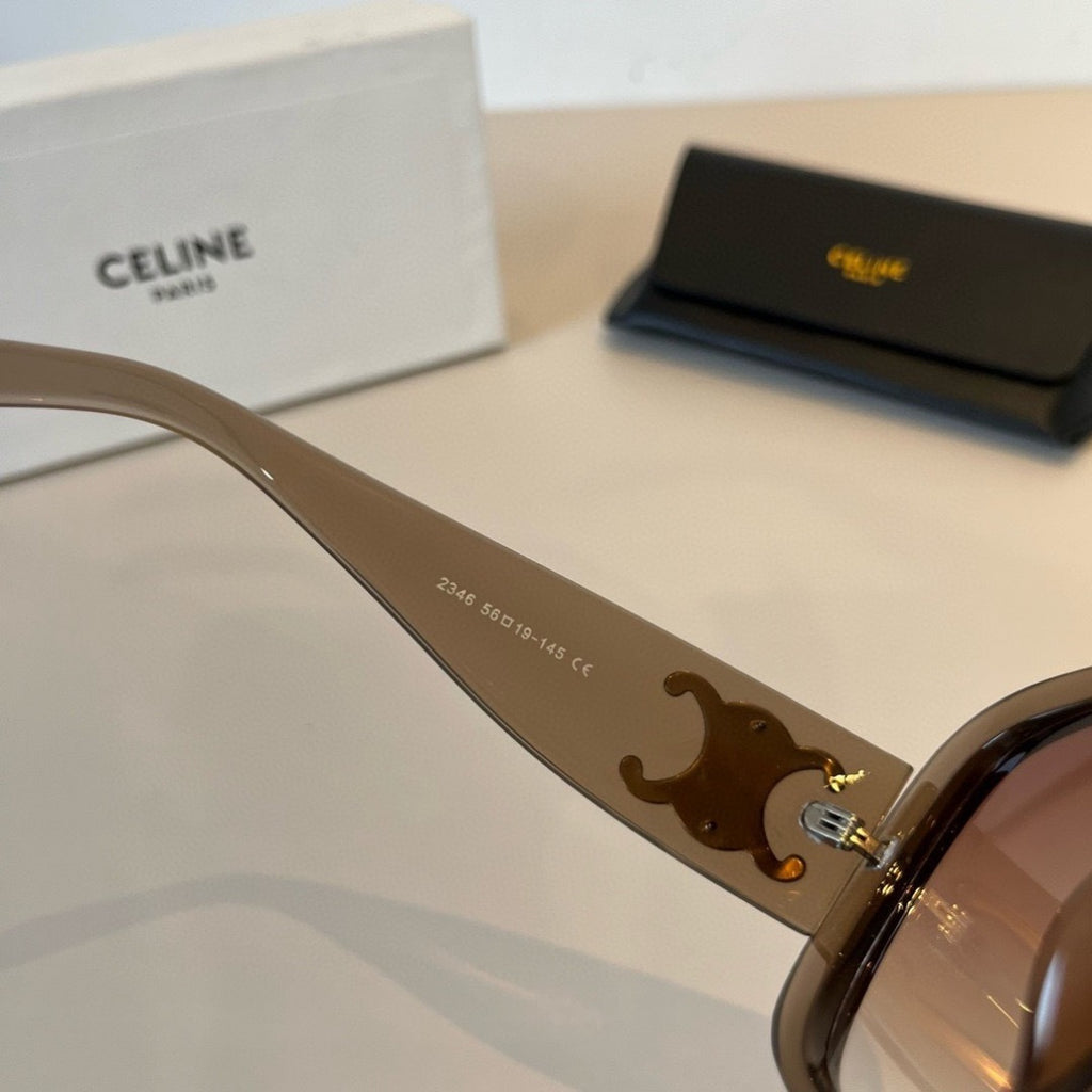 Celine Fashion Brown Lens Sunglasses for Men & Women - 358341 - detail image 5