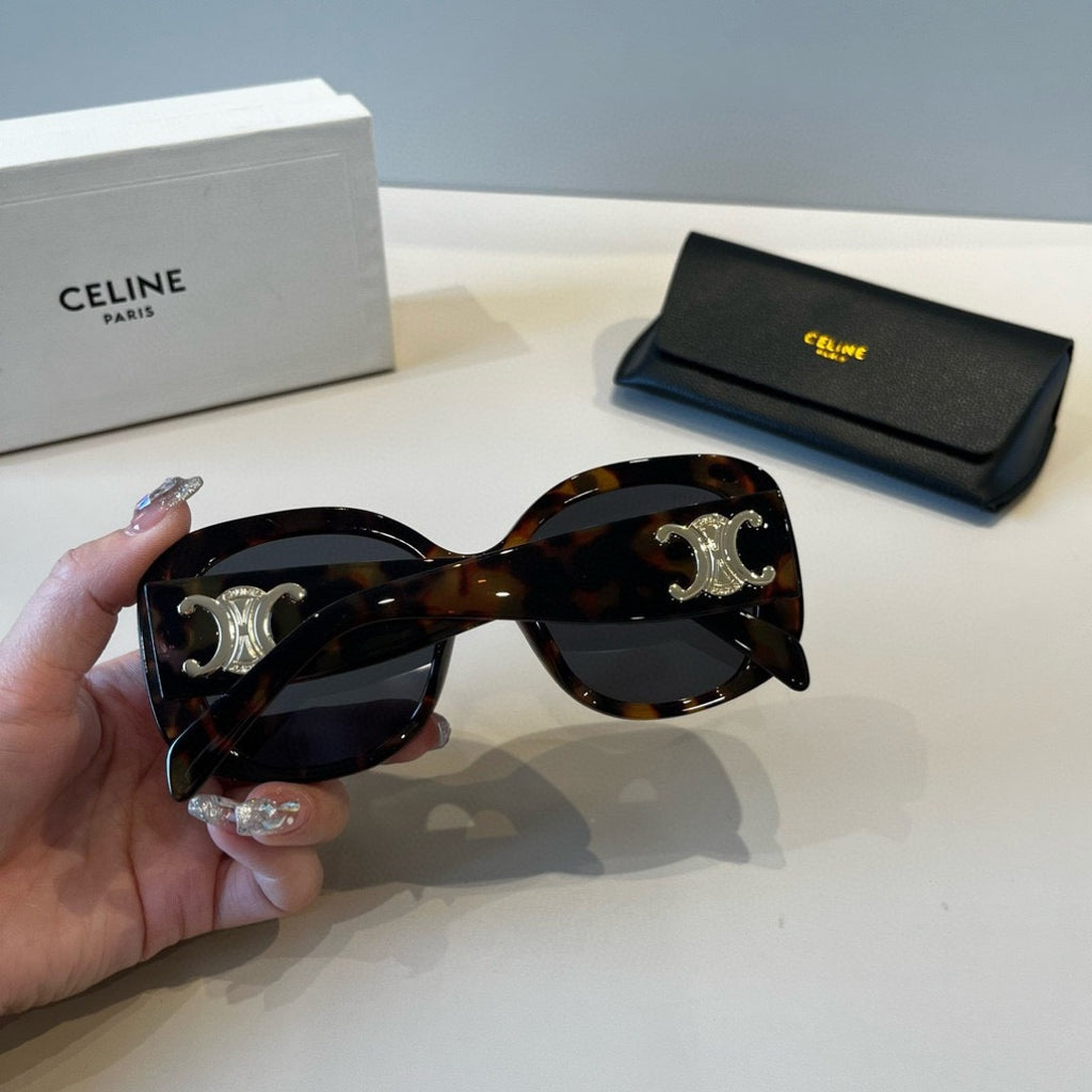 Celine Fashion Black Lens Sunglasses for Men & Women - 358342 - detail image 6