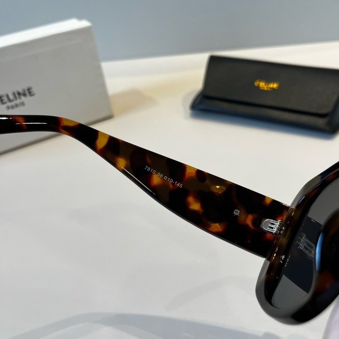 Celine Fashion Black Lens Sunglasses for Men & Women - 358342 - detail image 5