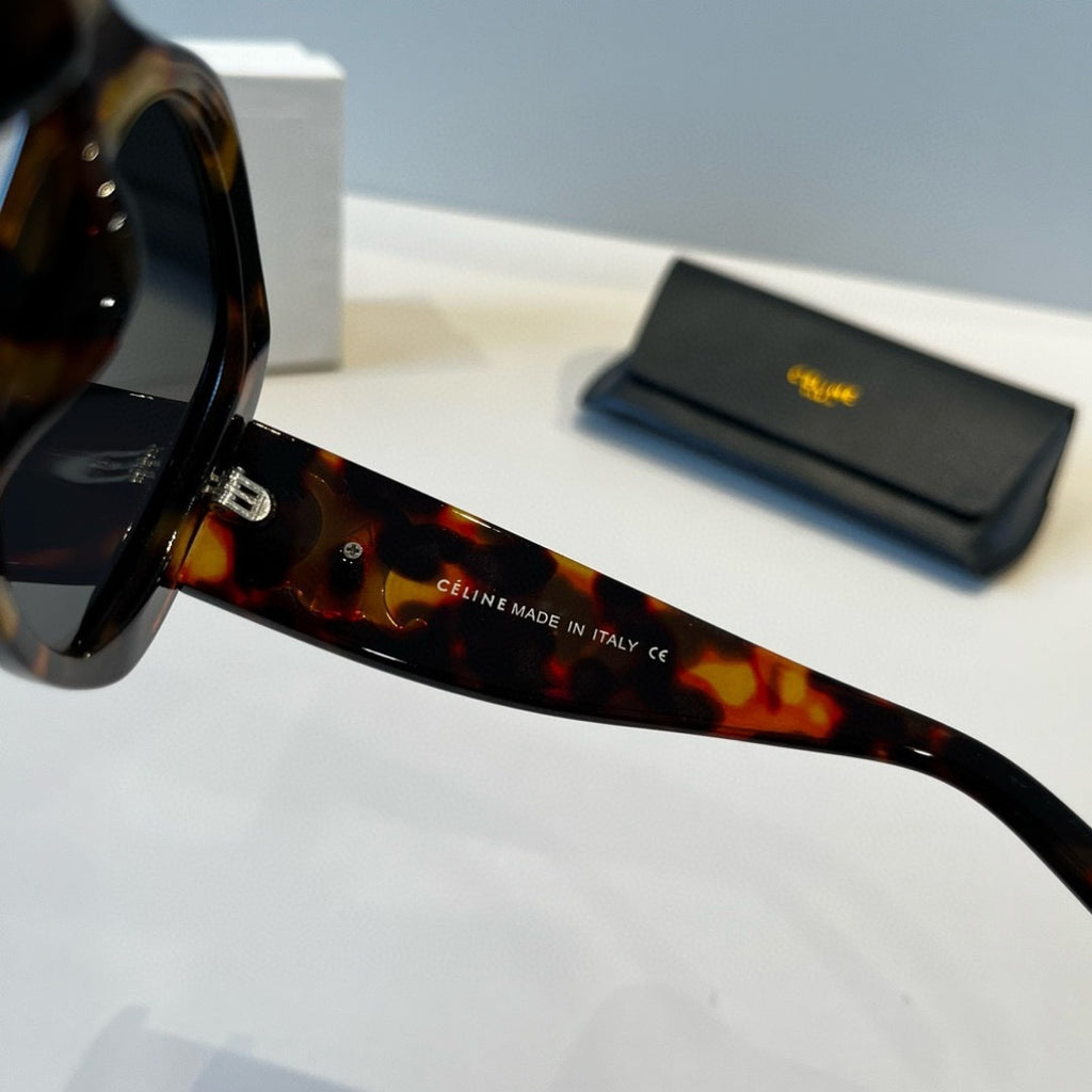 Celine Fashion Black Lens Sunglasses for Men & Women - 358342 - detail image 4