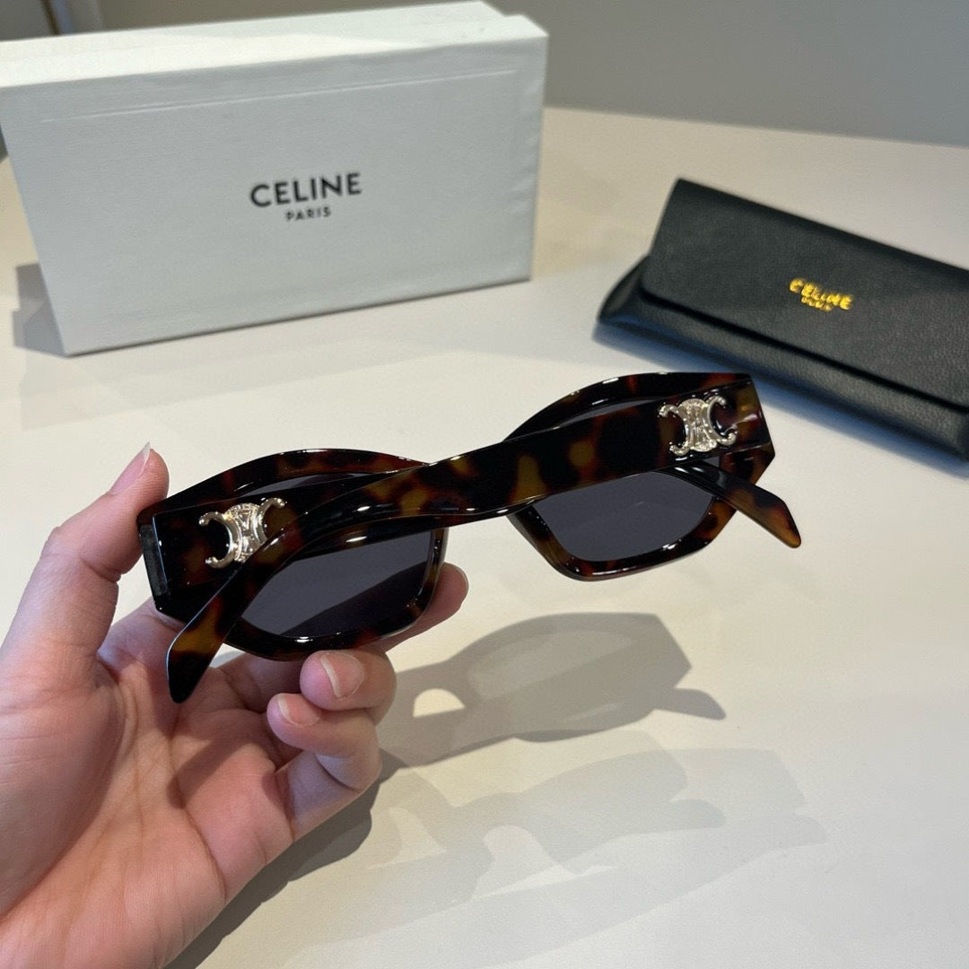 Celine Fashion Black Lens Sunglasses for Men & Women - 998041 - detail image 4