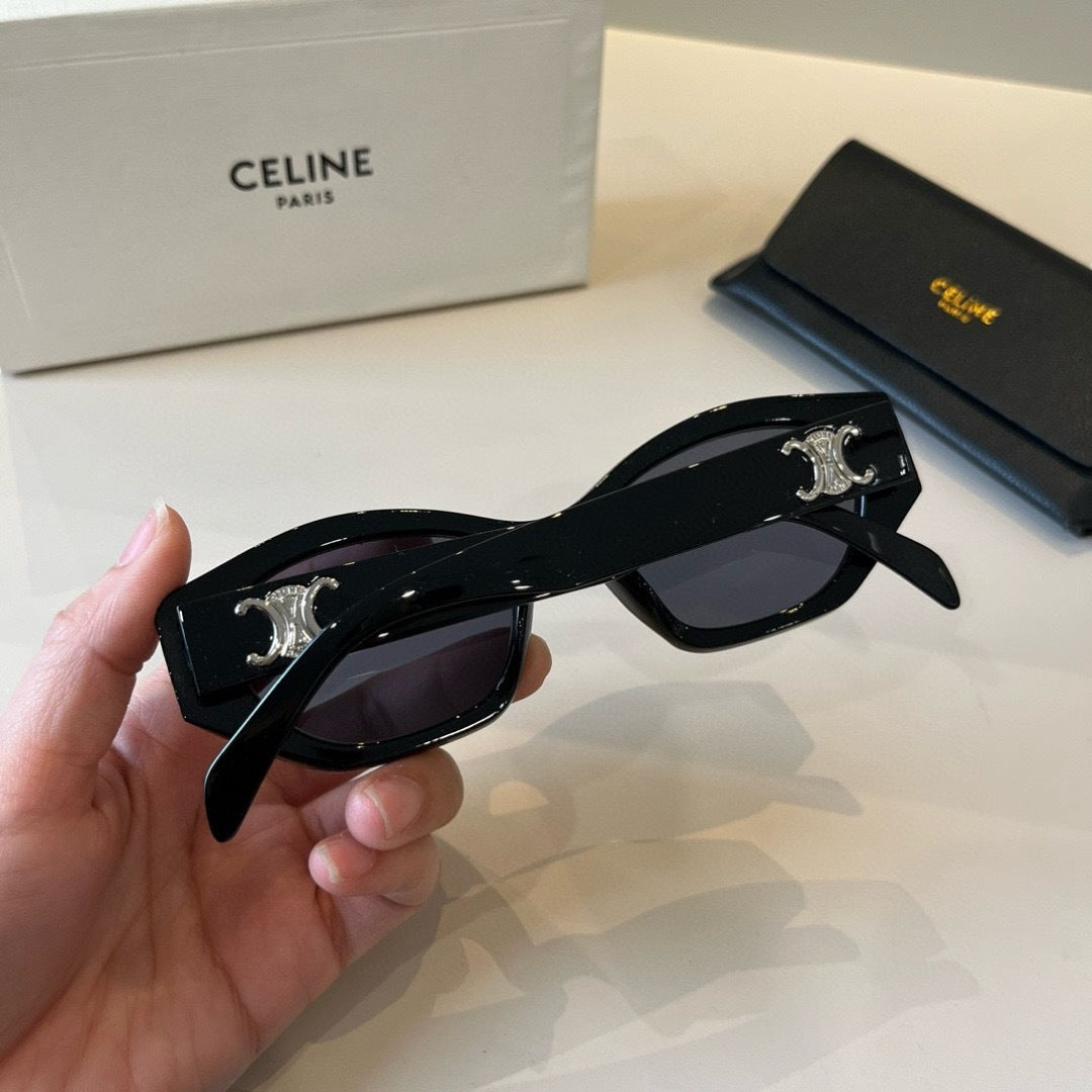 Celine Fashion Black Lens Sunglasses for Men & Women - detail image 8