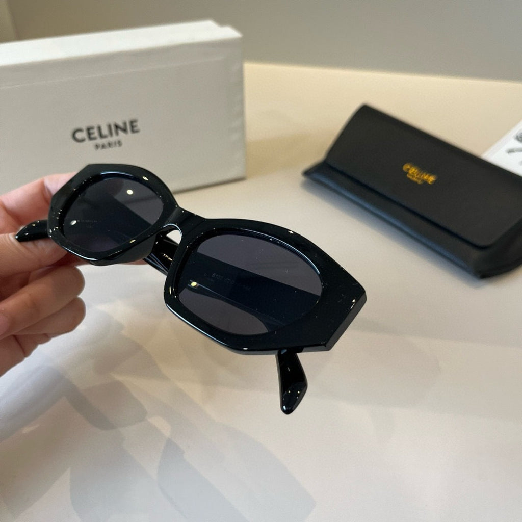 Celine Fashion Black Lens Sunglasses for Men & Women - detail image 7