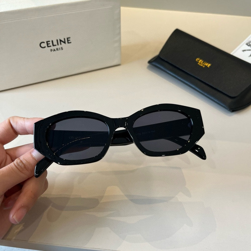Celine Fashion Black Lens Sunglasses for Men & Women - detail image 6