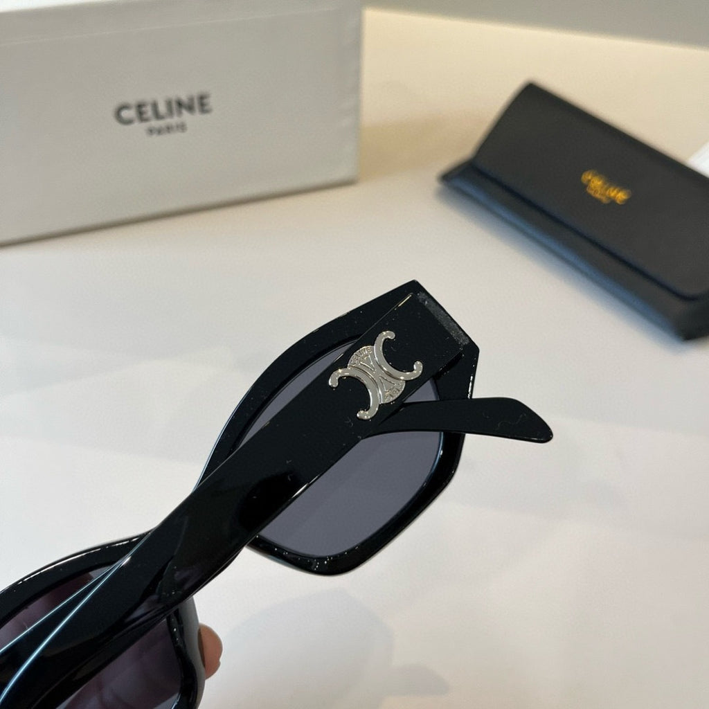Celine Fashion Black Lens Sunglasses for Men & Women - 431961 - detail image 5