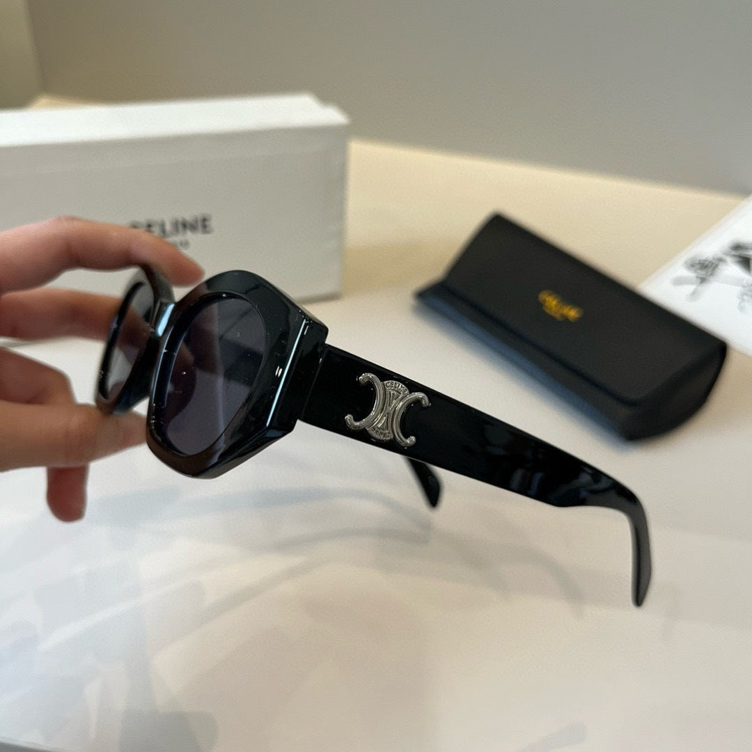 Celine Fashion Black Lens Sunglasses for Men & Women - detail image 4