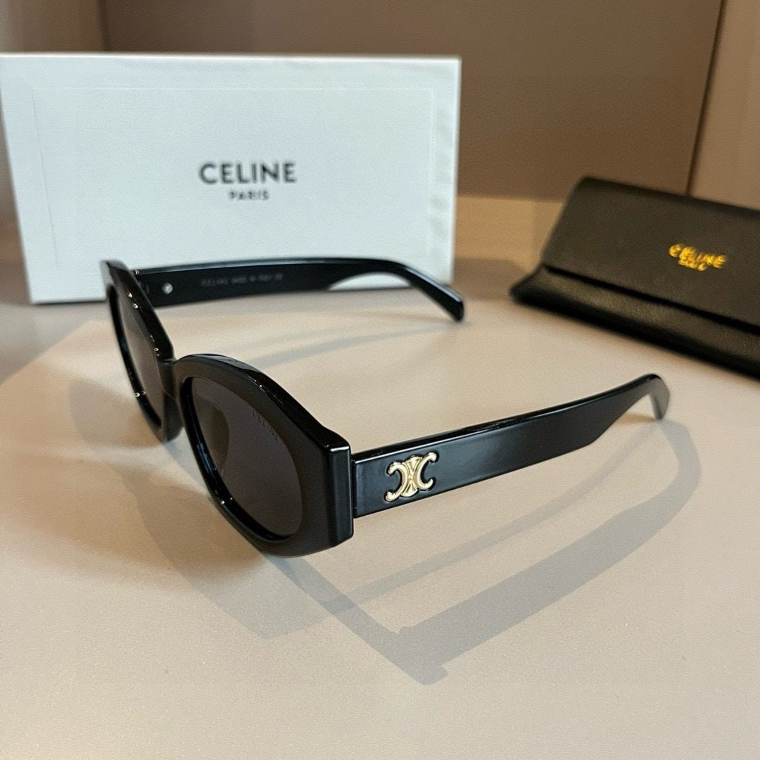 Celine Fashion Gold Lens Sunglasses for Men & Women - detail image 3