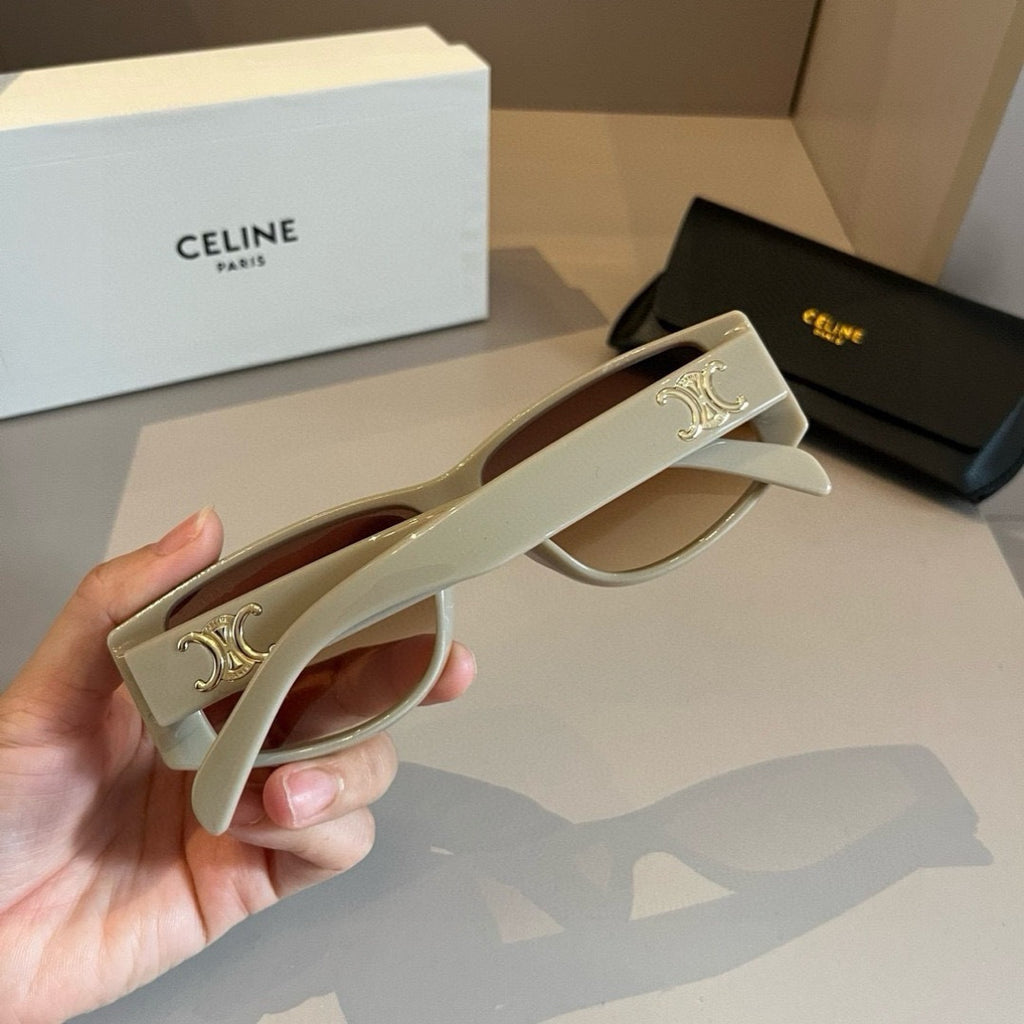 Celine Square Brown Lens Sunglasses for Men & Women - 998045 - detail image 8