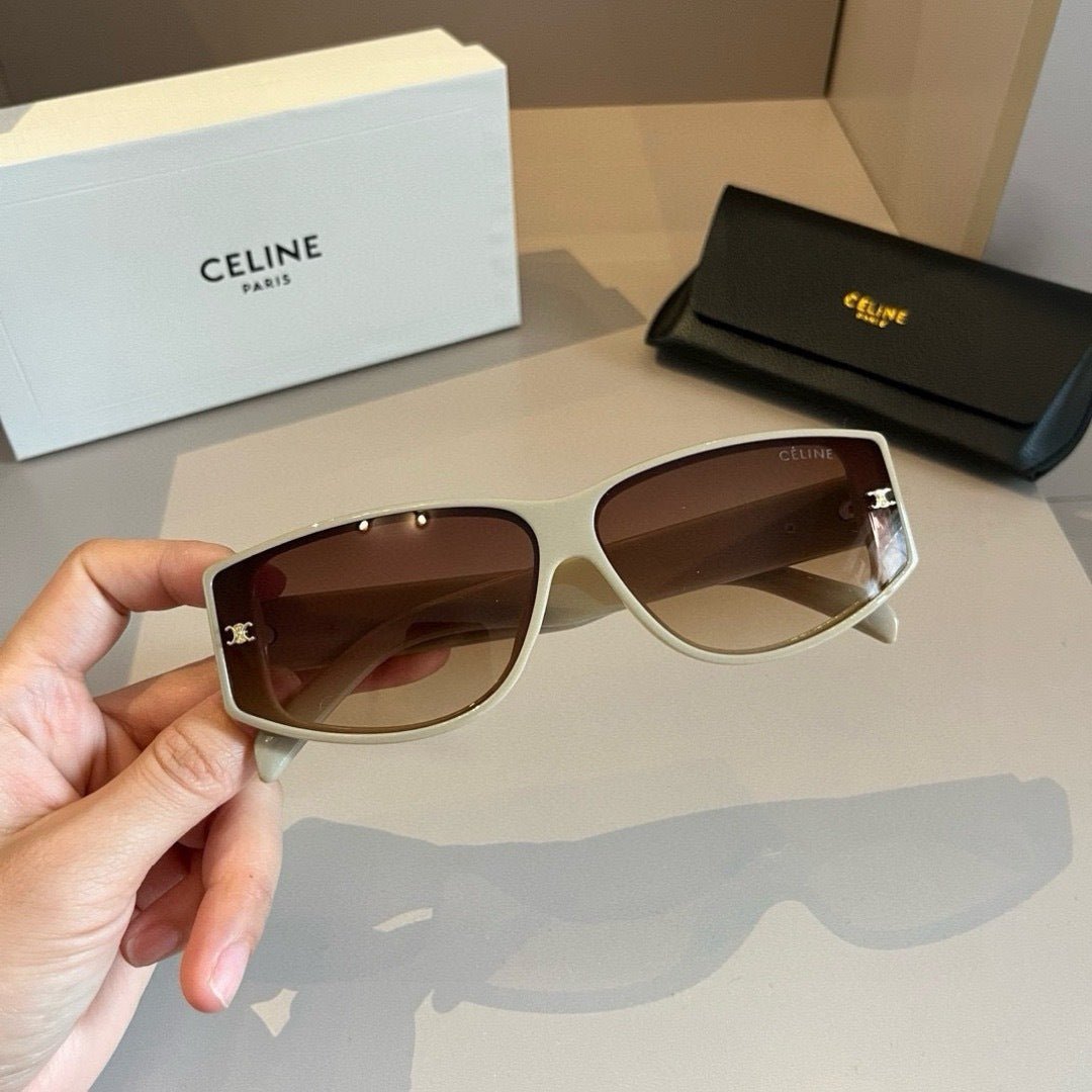 Celine Square Brown Lens Sunglasses for Men & Women - 998045 - detail image 5