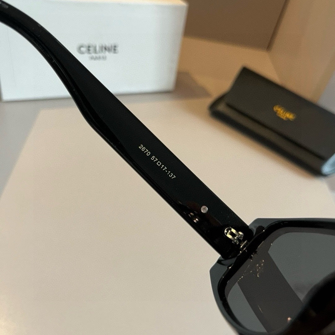 Celine Square Brown Lens Sunglasses for Men & Women - 998046 - detail image 9