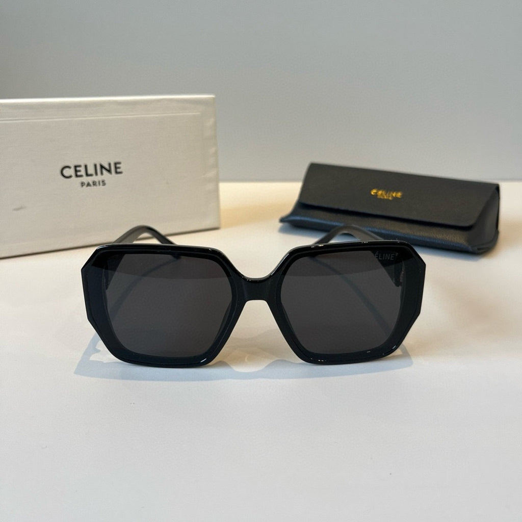 Celine Fashion Black Lens Sunglasses for Men & Women - 998050 - detail image 2