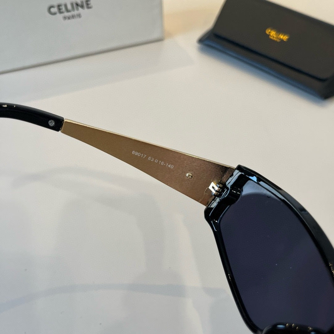 Celine Metal Fashion Silver Lens Sunglasses for Men & Women - 998053 - detail image 9