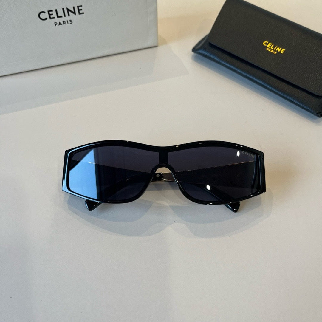 Celine Metal Fashion Silver Lens Sunglasses for Men & Women - 998053 - detail image 6