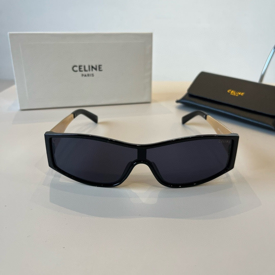 Celine Metal Fashion Silver Lens Sunglasses for Men & Women - 998053 - detail image 2