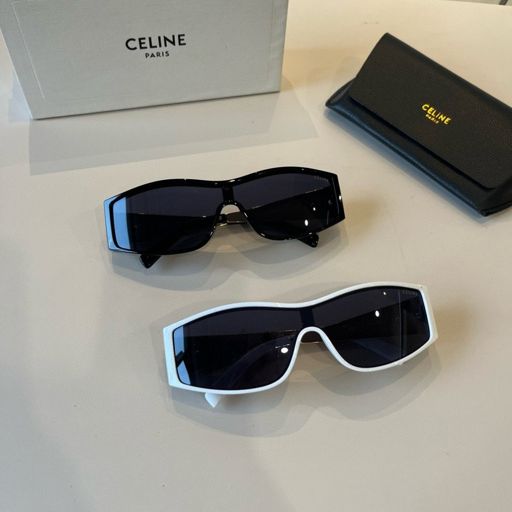 Celine Metal Fashion Silver Lens Sunglasses for Men & Women - 998053 - detail image 11