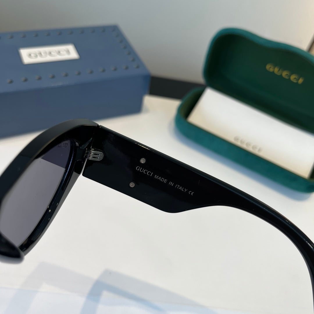 Gucci Cat-Eye Black Lens Sunglasses for Men & Women - 448834 - detail image 5