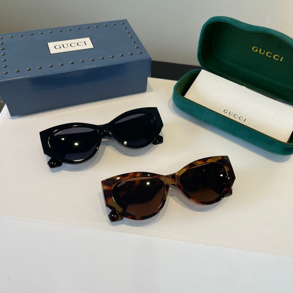 Gucci Cat-Eye Black Lens Sunglasses for Men & Women - 448834 - detail image 10