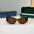Gucci Cat-Eye Black Lens Sunglasses for Men & Women - 448835