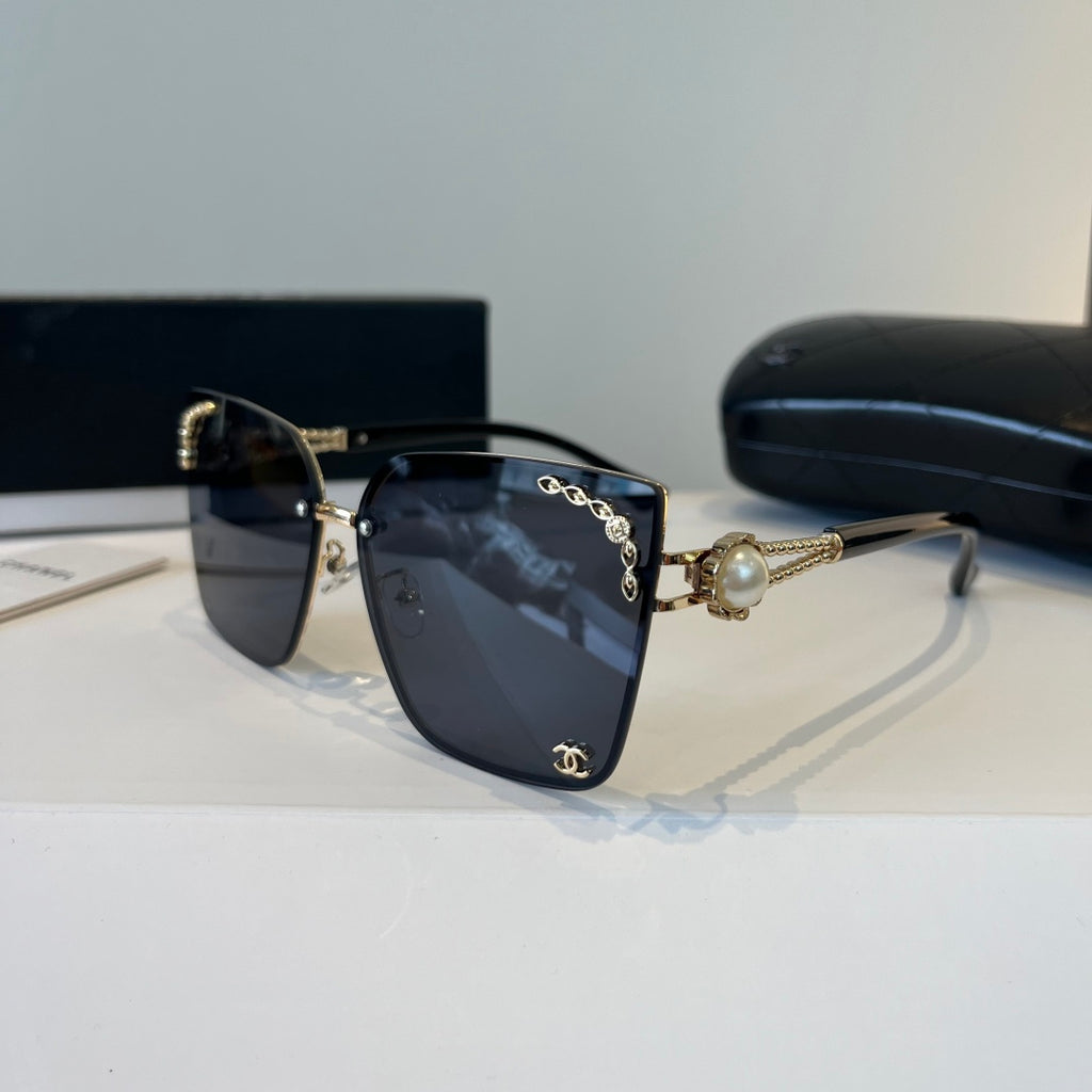 Chanel Fashion Silver Lens Sunglasses for Men & Women - 465080 - detail image 3