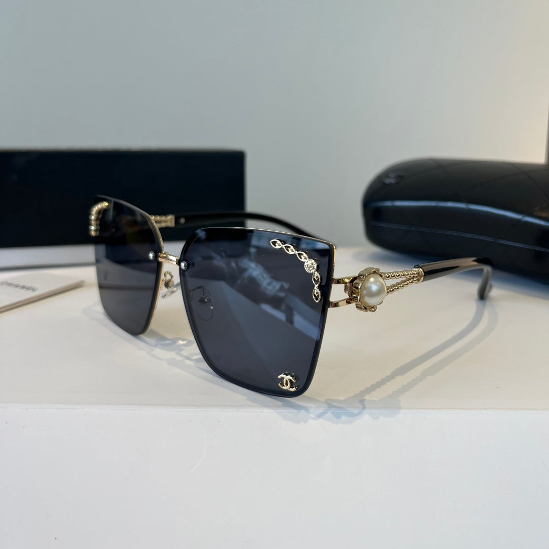 Chanel Fashion Silver Lens Sunglasses for Men & Women - 465080 - detail image 3