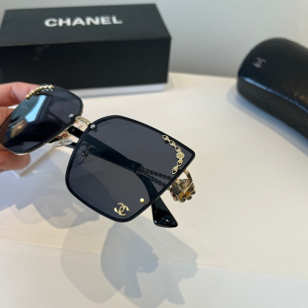 Chanel Fashion Silver Lens Sunglasses for Men & Women - 465080 - detail image 9