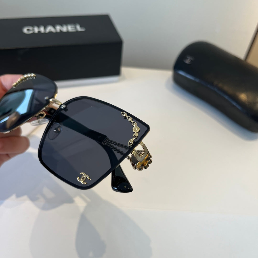Chanel Fashion Silver Lens Sunglasses for Men & Women - 465080 - detail image 11