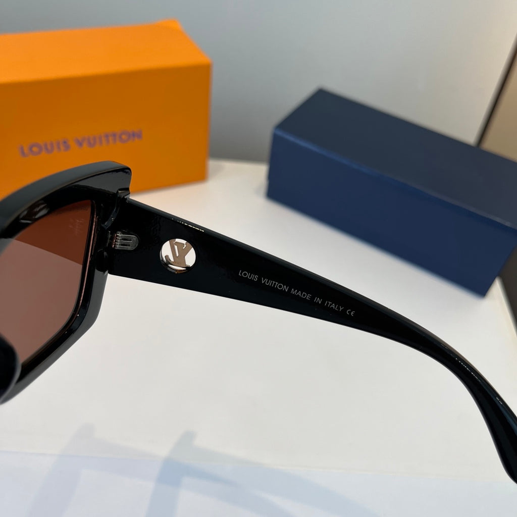 Louis Vuitton Fashion Black Lens Sunglasses for Men & Women - 493102 - detail image 5