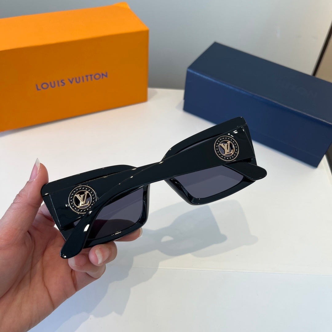 Louis Vuitton Fashion Black Lens Sunglasses for Men & Women - 493103 - detail image 7