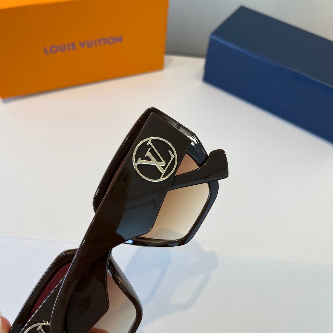 Louis Vuitton Fashion Black Lens Sunglasses for Men & Women - 486291 - detail image 8