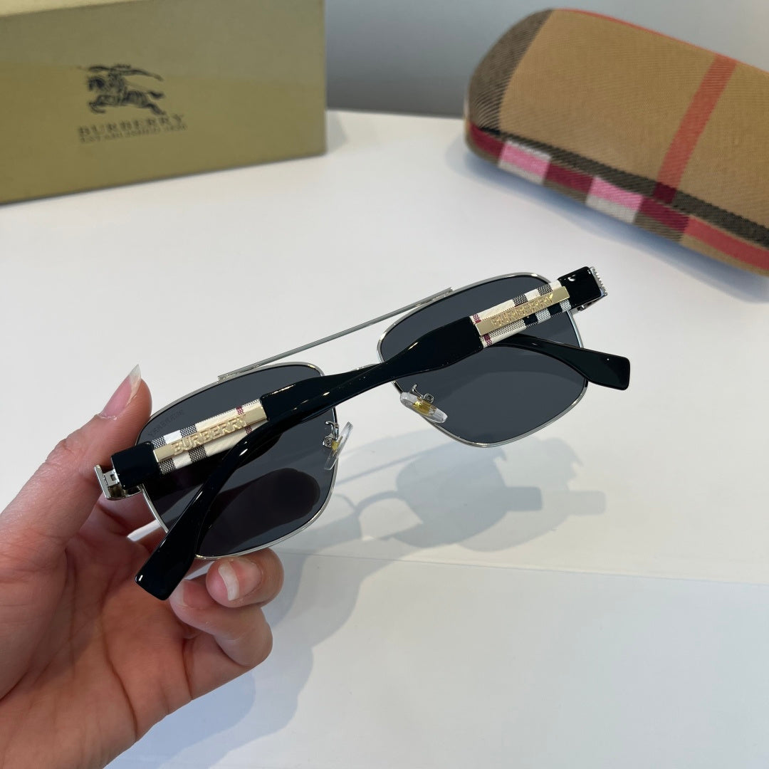 Burberry Fashion Silver Lens Sunglasses for Men & Women - 432449 - detail image 6