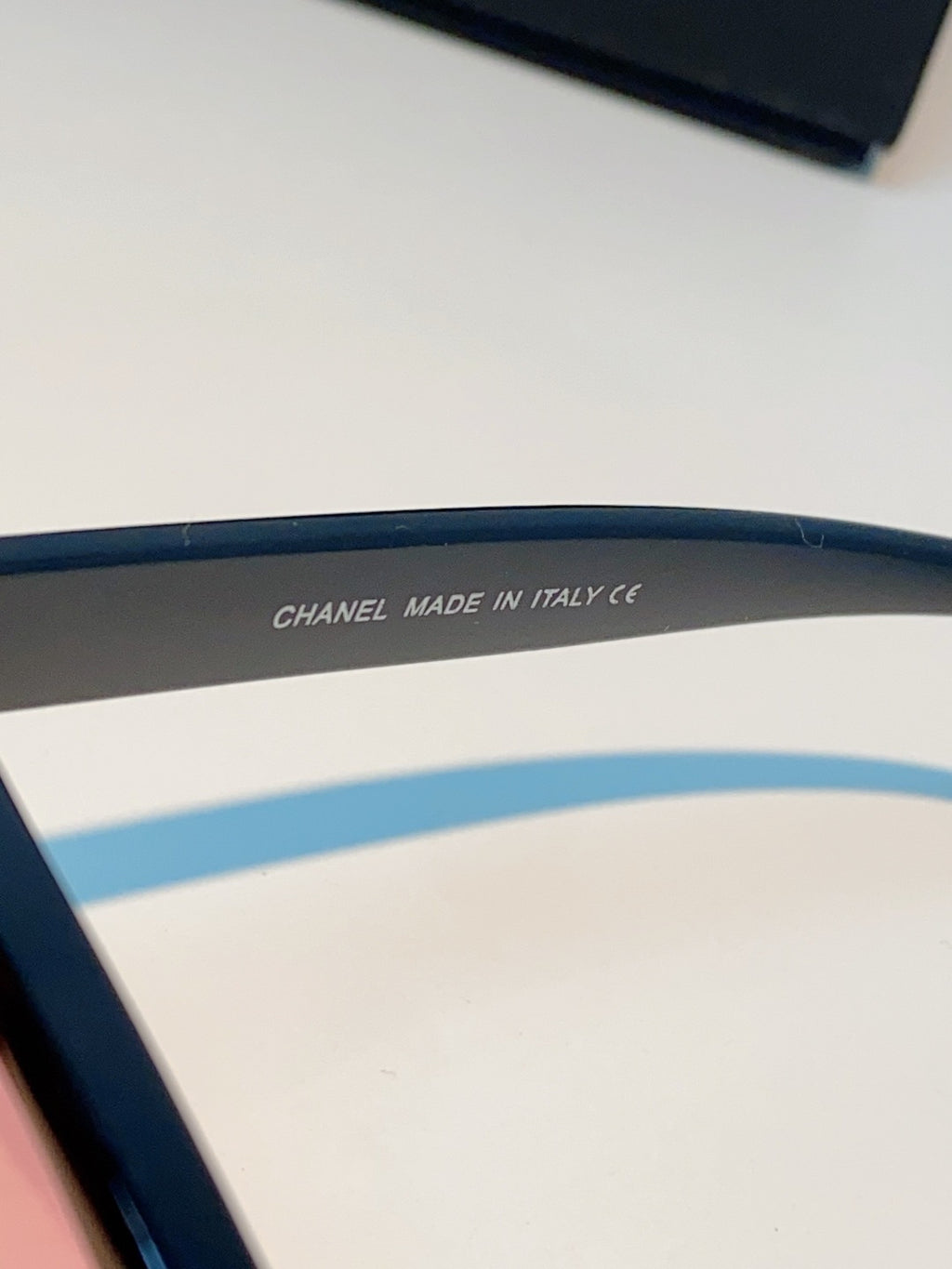 Chanel Square Black Lens Sunglasses for Women - 431647 - detail image 8