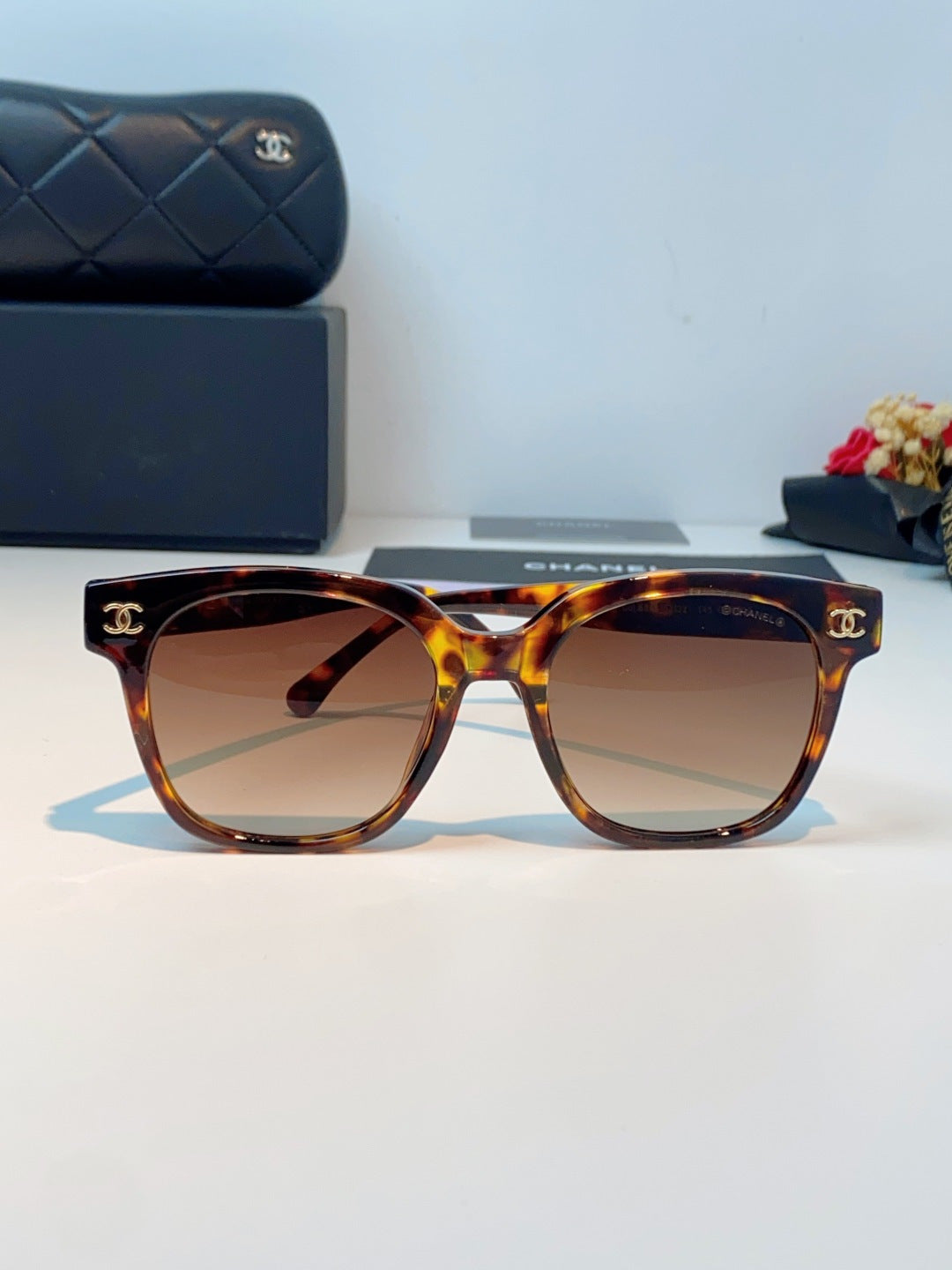 Chanel Square Brown Lens Sunglasses for Women - 431648 - detail image 2
