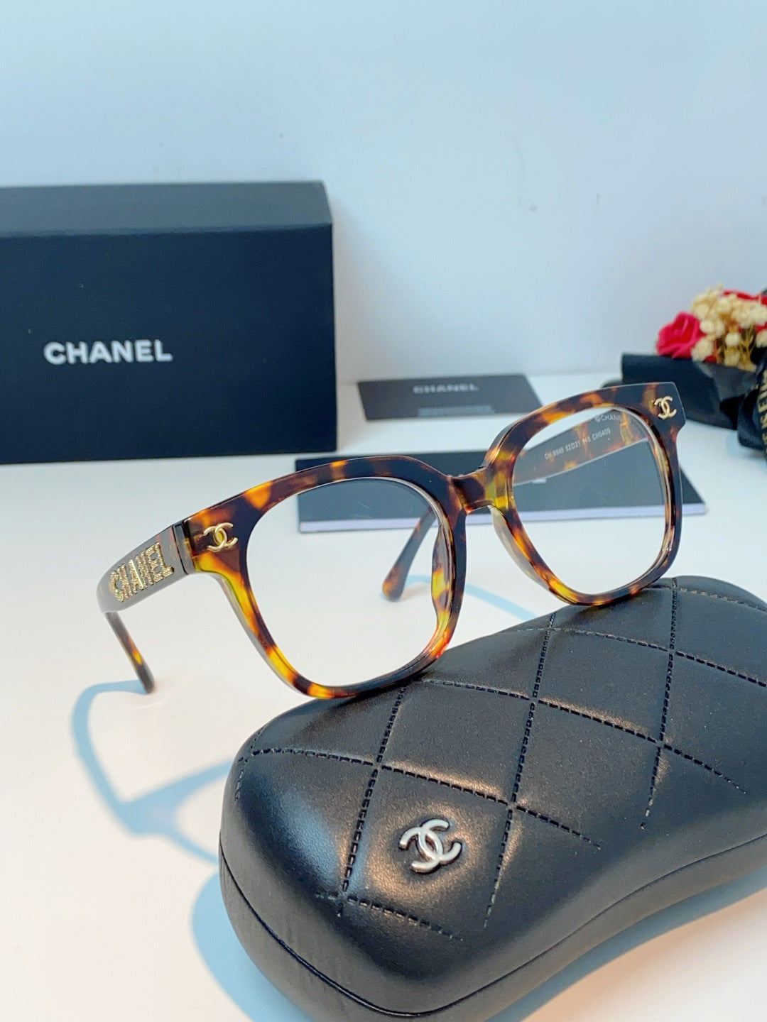 Chanel Square Brown Lens Sunglasses for Women - 431650 - detail image 10