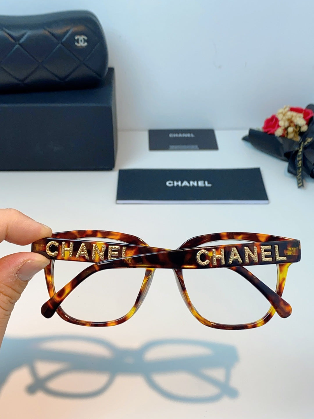Chanel Square Brown Lens Sunglasses for Women - 431650 - detail image 5