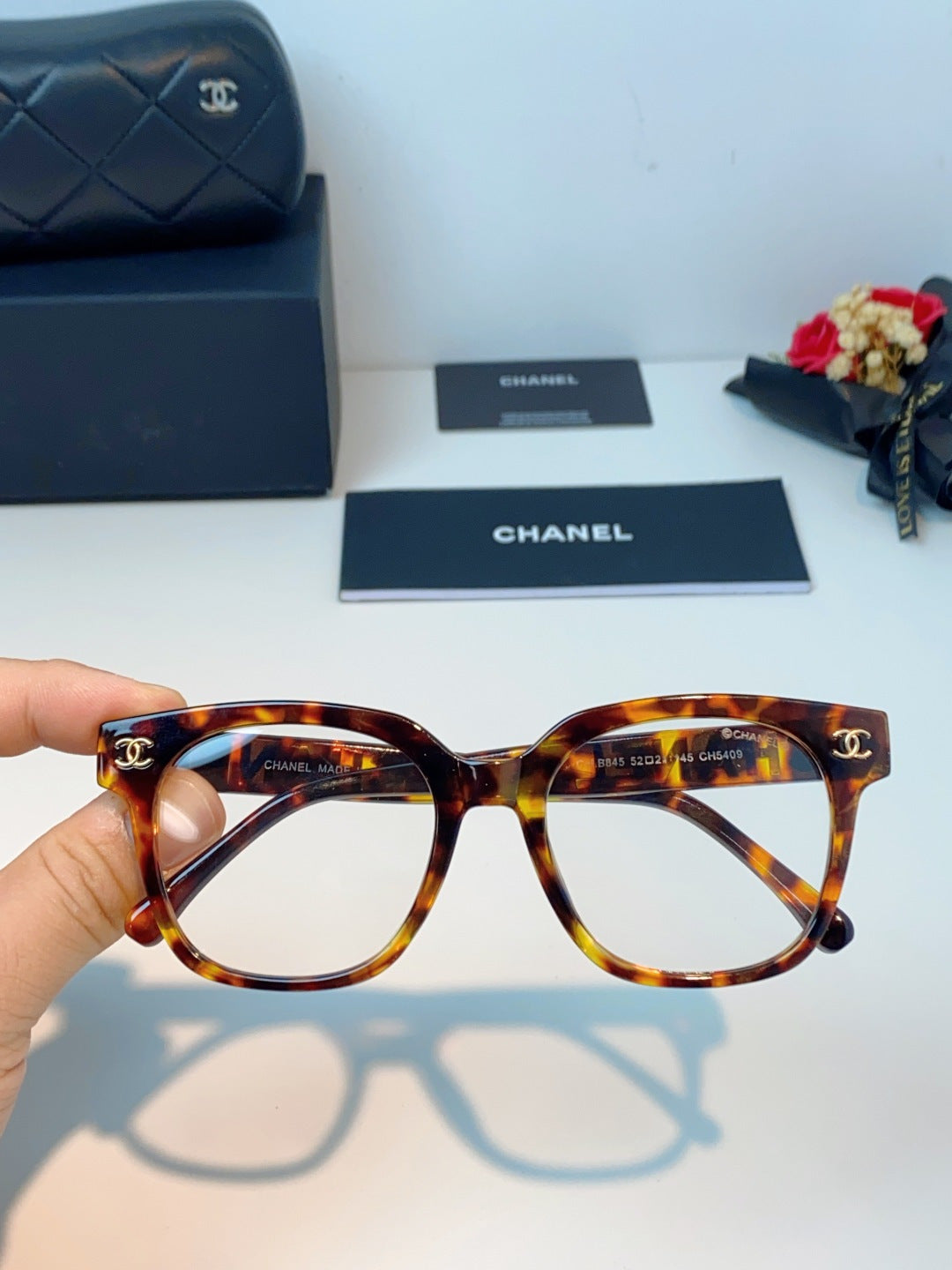 Chanel Square Brown Lens Sunglasses for Women - 431650 - detail image 4
