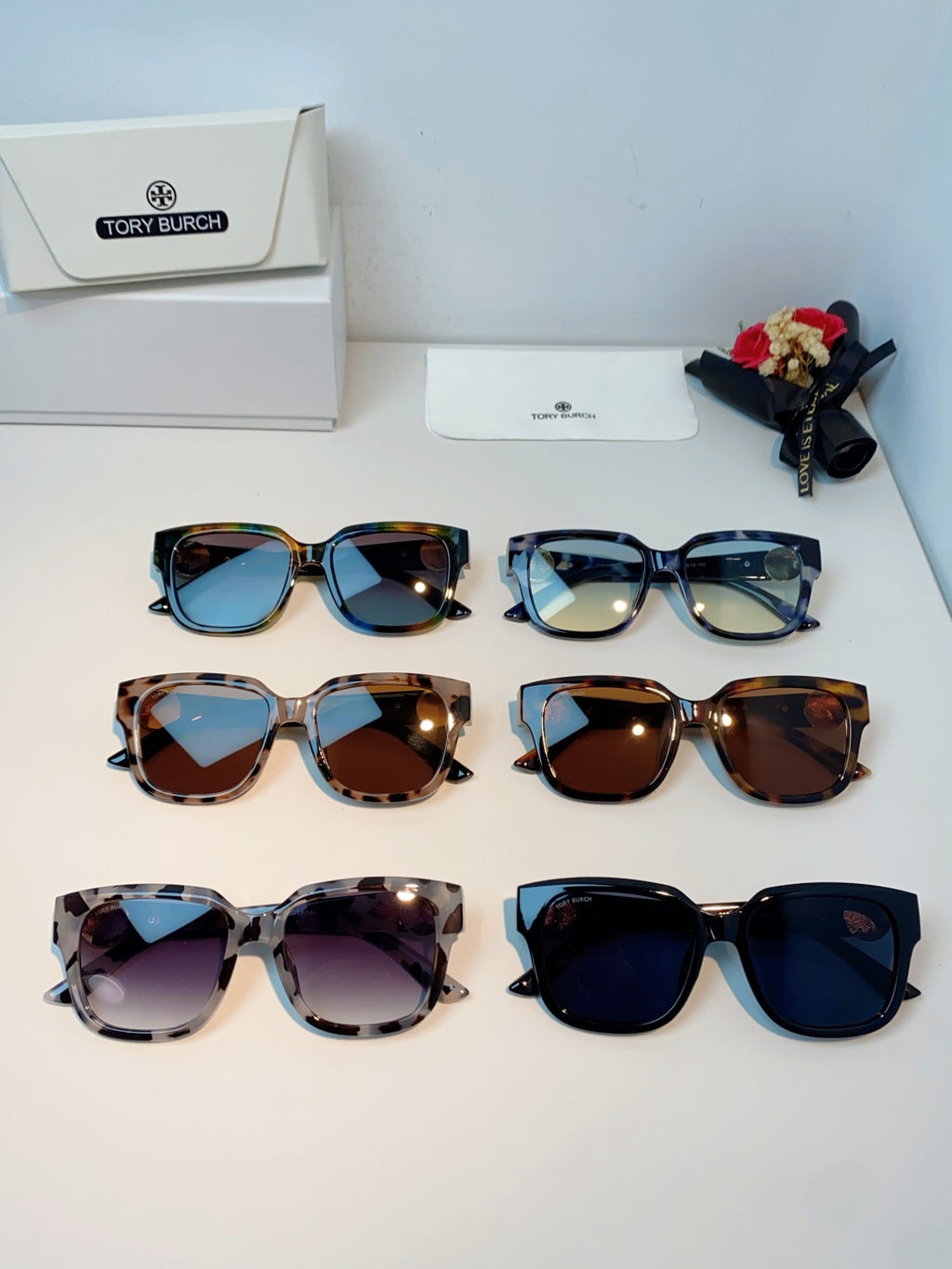 Burberry Oversized Brown Lens Sunglasses for Women - 432481 - detail image 12