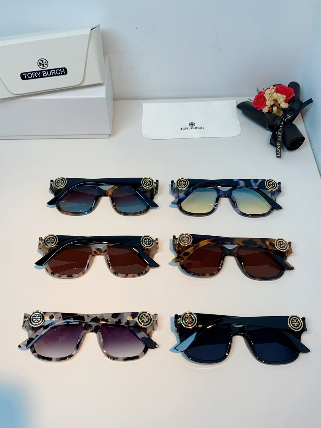 Burberry Oversized Gray Lens Sunglasses for Women - detail image 11
