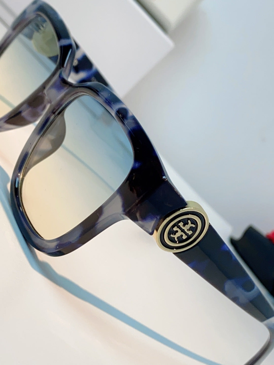 Burberry Oversized Blue Lens Sunglasses for Women - 432480 - detail image 7
