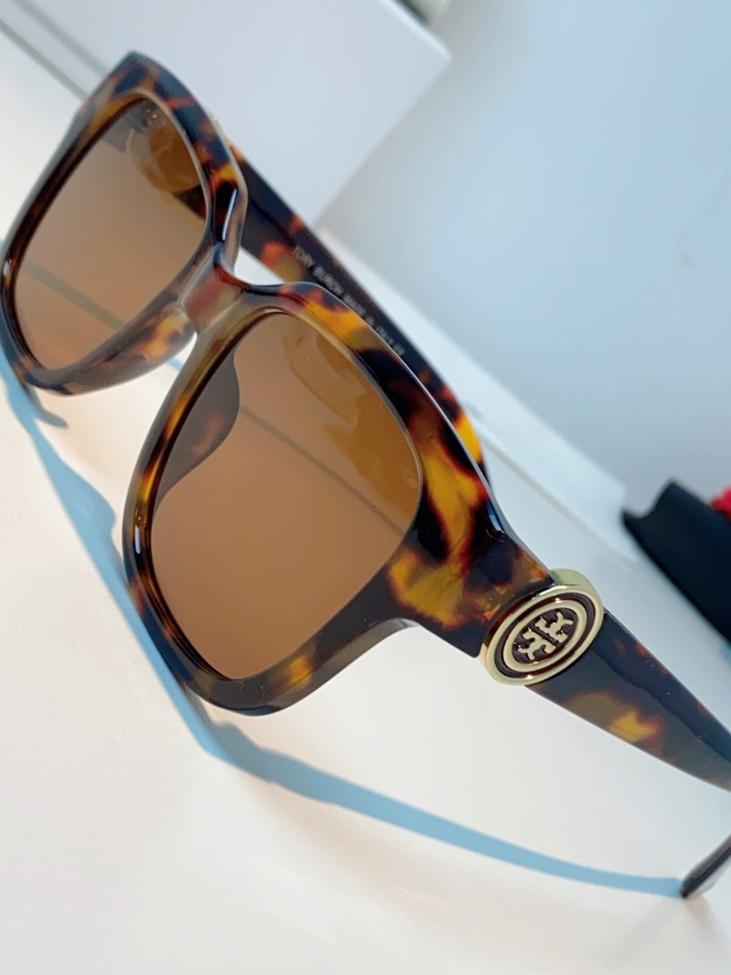 Burberry Oversized Brown Lens Sunglasses for Women - 432481 - detail image 7