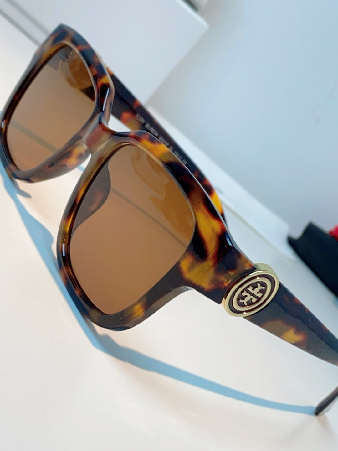 Burberry Oversized Brown Lens Sunglasses for Women - 432481 - detail image 7