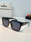 Burberry Oversized Black Lens Sunglasses for Women - 432482