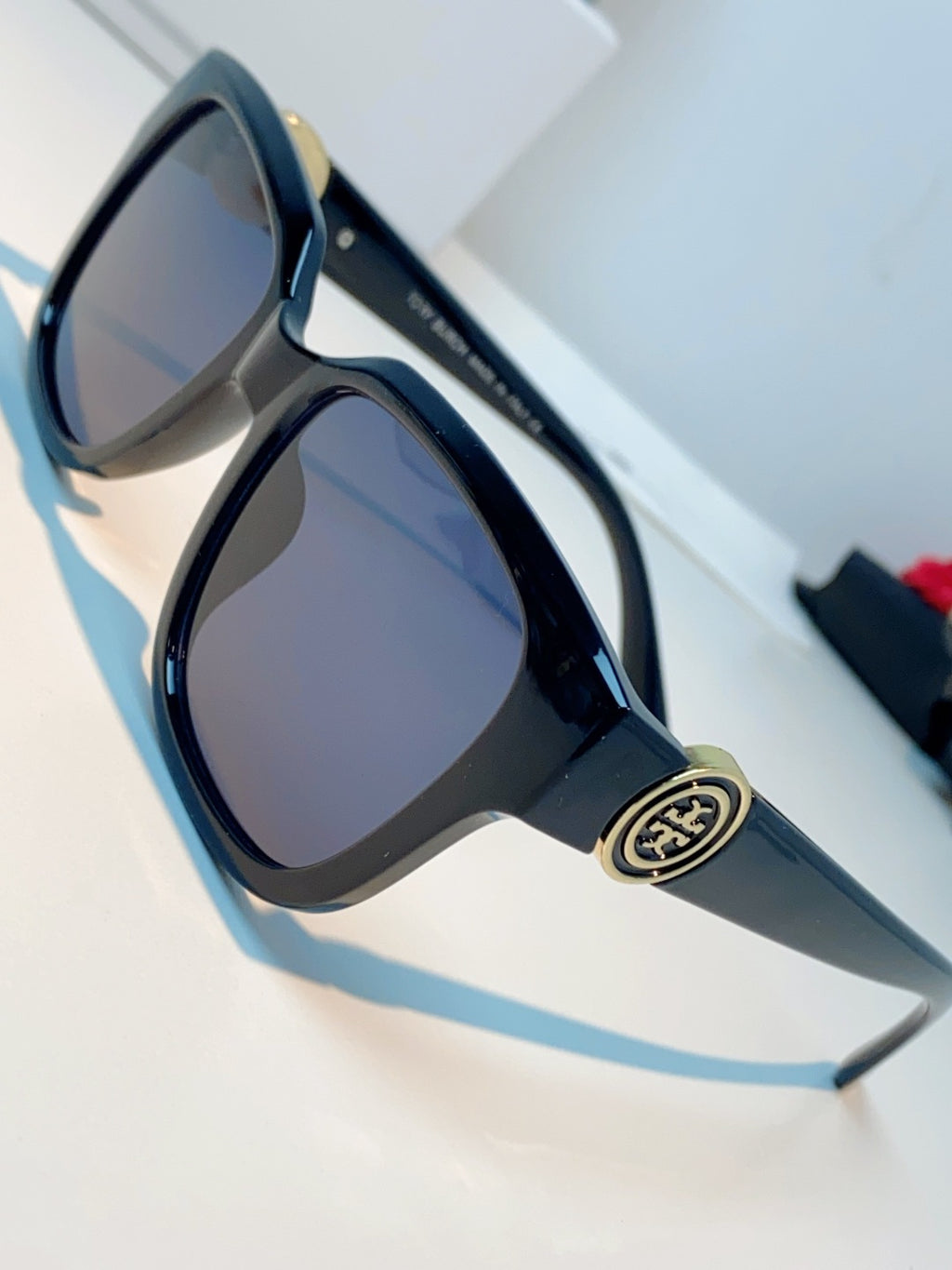 Burberry Oversized Black Lens Sunglasses for Women - 432482 - detail image 7