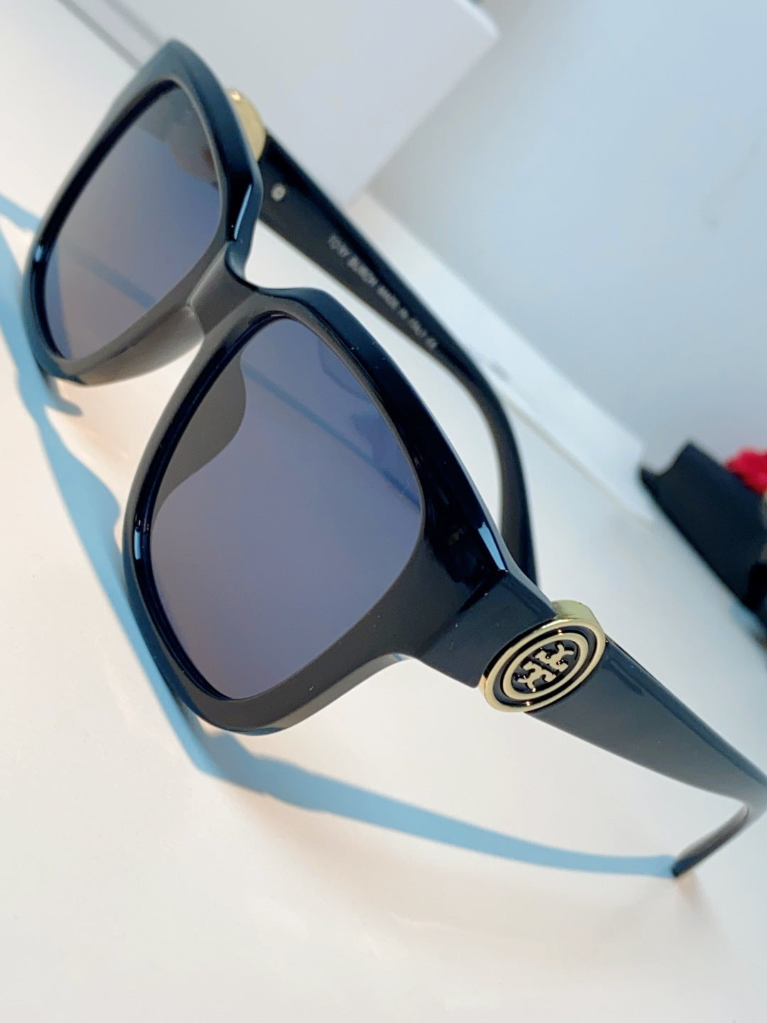 Burberry Oversized Black Lens Sunglasses for Women - 432482 - detail image 7