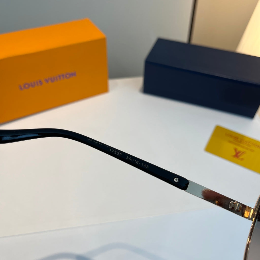 Louis Vuitton Metal Aviator Silver Lens Sunglasses for Men & Women - 431258 - detail image 10