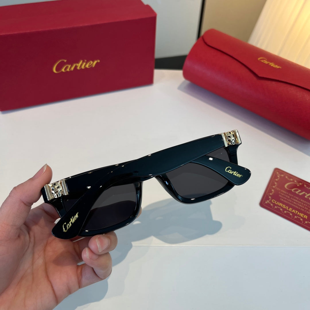 Cartier Lightweight Metal Rimless Silver Lens Sunglasses for Men & Wo - 415921 - detail image 8